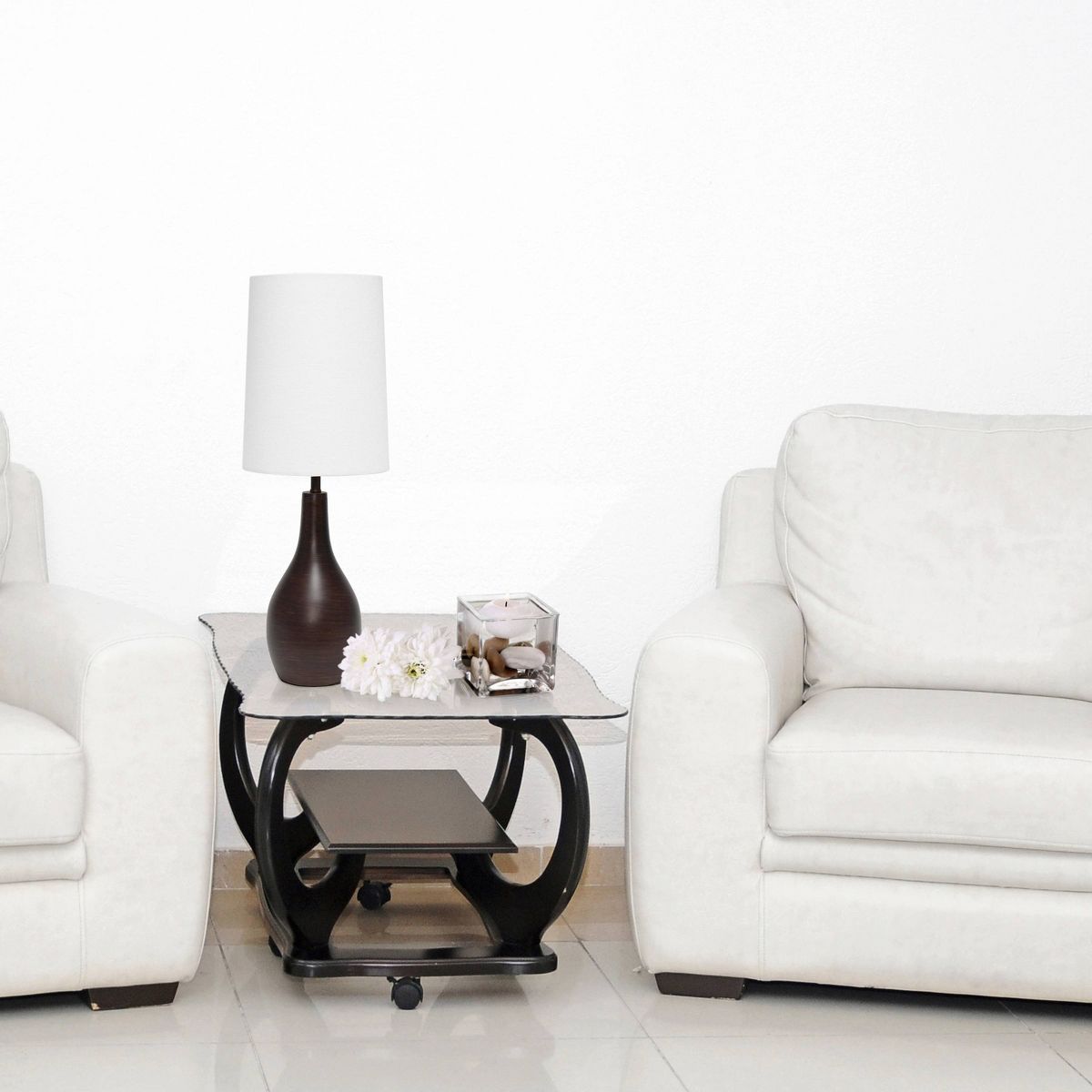 1 Light Tear Drop Table Lamp
