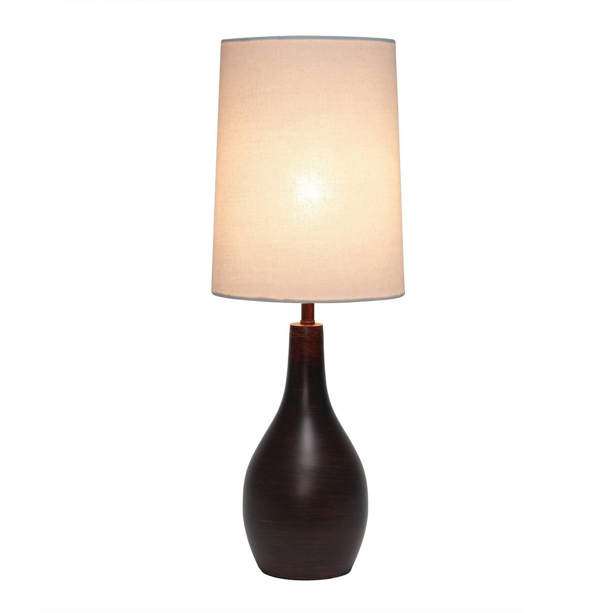 1 Light Tear Drop Table Lamp